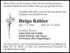 Helga Köhler : Danksagung - SZ Trauer - 7610914_small