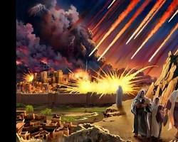 Image of destruição de Sodoma e Gomorra