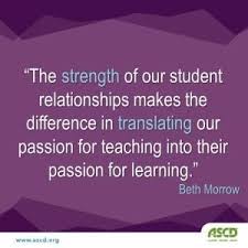 The strength of our student relationships makes the difference in ... via Relatably.com