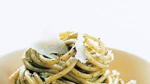 Spaghetti with Scallion Sauce Recipe | Epicurious