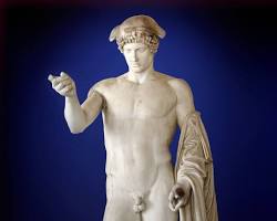 Imagem de Hermes, o deus grego