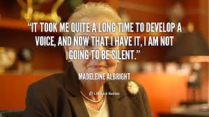 Madeleine Albright Quotes. QuotesGram via Relatably.com