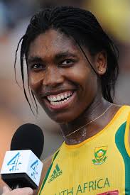Caster Semenya of South Africa smiles as she speaks to the media after competing in the women&#39;s 800 metres heats ... - Caster%2BSemenya%2B13th%2BIAAF%2BWorld%2BAthletics%2BChampionships%2BuzAjFDirX6Ul