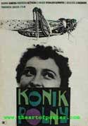 1962Roman Cieslewicz manifesto per il film &quot;Konik polny &quot; versione polacca del film Russo di Dolidze - cieslewicz-62konik-filmruss
