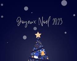 Image de Carte de vœux Joyeux Noël 2023