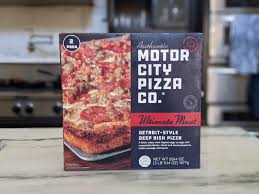 Costco Motor City Pizza Detroit Deep Dish (Crispy & Meaty)
