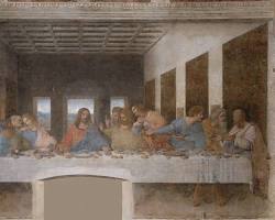 Last Supper painting by Leonardo da Vinci