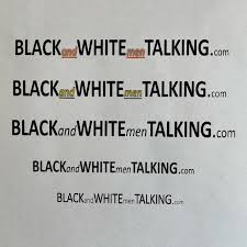 Black and White Men Talking