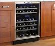 Wine coolers under counter