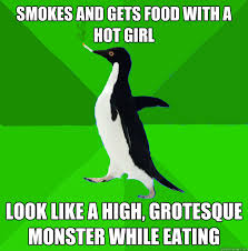 Stoner Penguin memes | quickmeme via Relatably.com