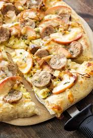 Sausage, Apple, and Thyme Breakfast Pizza - Recipe Runner
