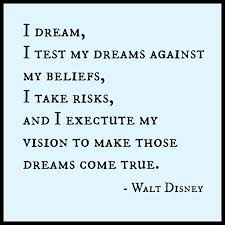 Amazing, Inspirational Quote by Walt Disney about risks, execution ... via Relatably.com