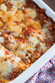 Spicy Meaty Lasagna - Table for Two® by Julie Chiou