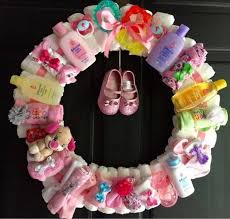 Recipes From Heaven - BABY SHOWER WREATH!!! Love This Idea ...