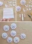 diy snowflakes paper easy 3d animation