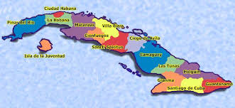 Resultado de imagen para mapa de cuba