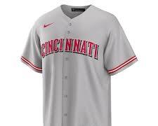 Image of Cincinnati Reds road jersey