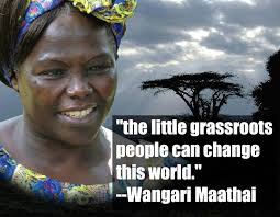 quote &quot;The little grassroots people can change the world ... via Relatably.com