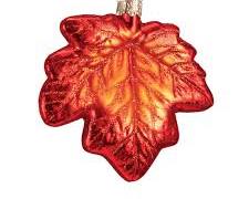 Leaf Ornaments from Callisters Christmas