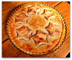 Shaker Lemon Pie recipe as a tart