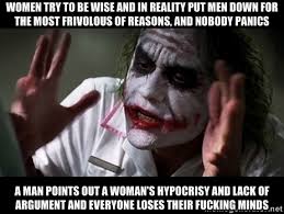 Women try to be wise and in reality put men down for the most ... via Relatably.com
