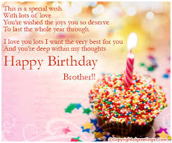 Birthday Messages for Brother | Brother Birthday Wishes via Relatably.com