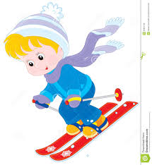 Картинки по запросу ребенок на лыжах картинка