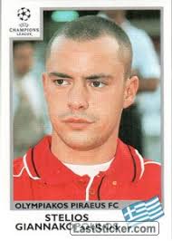 Stelios Giannakopoulos (Olympiakos Piraeus FC). 182. Panini UEFA Champions League 1999-2000 - 182