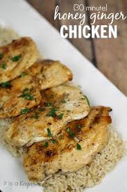 Free quick and easy recipes: Honey Ginger Chicken | Ginger ...