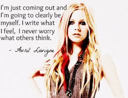 Avril Lavigne Lyric Quotes. QuotesGram via Relatably.com