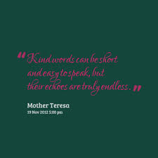 KIND WORDS Quotes Like Success via Relatably.com