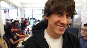 Dennis Crowley is co-founder of smartphone app called Foursquare; App lets people &quot;check in&quot; at various locations, telling friends where they are - t1larg.dennis.crowley.cnn