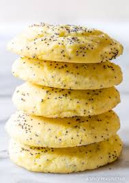 Soft Lemon Poppy Seed Cookies (Video) - A Spicy Perspective