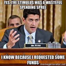 yes, the stimulus was a wasteful spending spree i know because i ... via Relatably.com