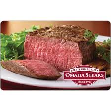 Omaha Steaks eGift Card - Various Amounts (Email Delivery ...
