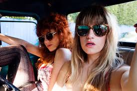 Photo: Aaron Farley/NME. Deap Vally channel Thelma and Louise. Photo: Aaron Farley/NME - 201212_deap_valley_0689201212