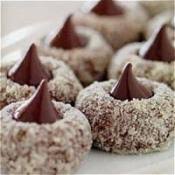 Risultati immagini per chocolate thumbprint cookies
