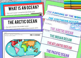 The 5 Oceans of the World Activities and Slide Show
