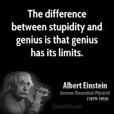Albert Einstein Quotes Stupidity. QuotesGram via Relatably.com