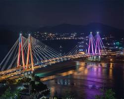 전남 진도군 여행지 명소 진도타워 세방낙조 운림산방 가계해수욕장, AI로 생성