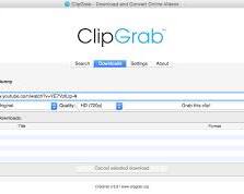 ClipGrab app