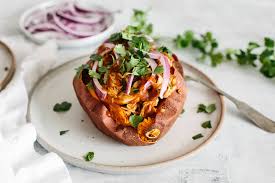 BBQ Chicken Stuffed Sweet Potatoes - Downshiftology