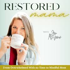 Restored Mama - Boundaries, Burnout, Time Management, Biblical Mindset, Overwhelmed, Anxiety, Depression