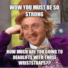Wow you must be so strong How much are you going to deadlifts with ... via Relatably.com