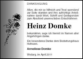 Heinz Domke-Wodarg, im April 2 | Nordkurier Anzeigen