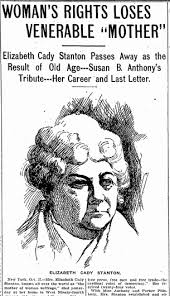 Elizabeth Cady Stanton Genealogy &amp; Ancestry Articles ... via Relatably.com