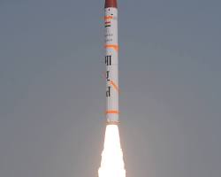 Image of Agni series of missiles India