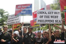Image result for 菲律賓反華示威　