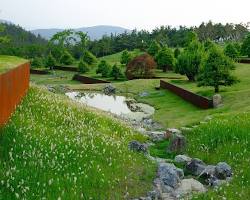 대구 군위군 사유원 풍경, AI로 생성