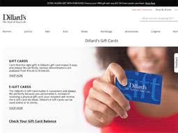 Dillard's | Gift Card Balance Check | United States - gcb.today